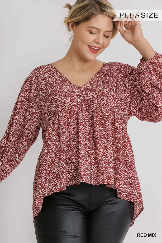 Animal Print Top