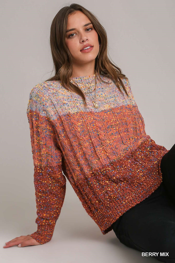 Colorblock Sweater