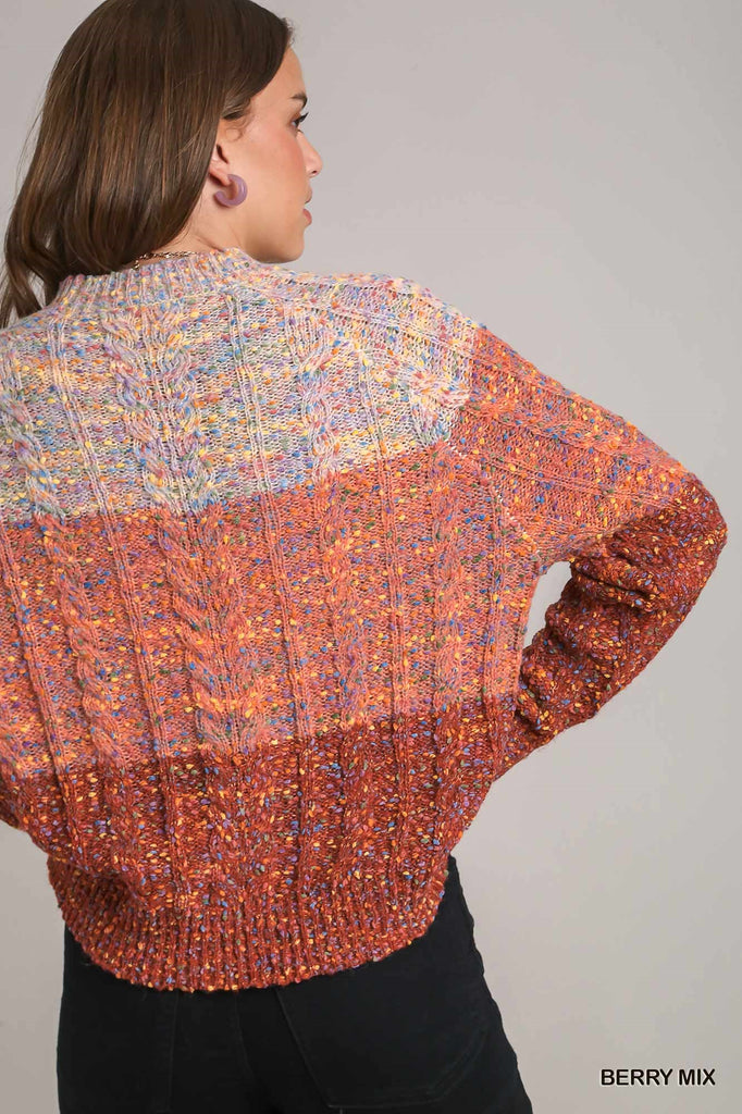 Colorblock Sweater
