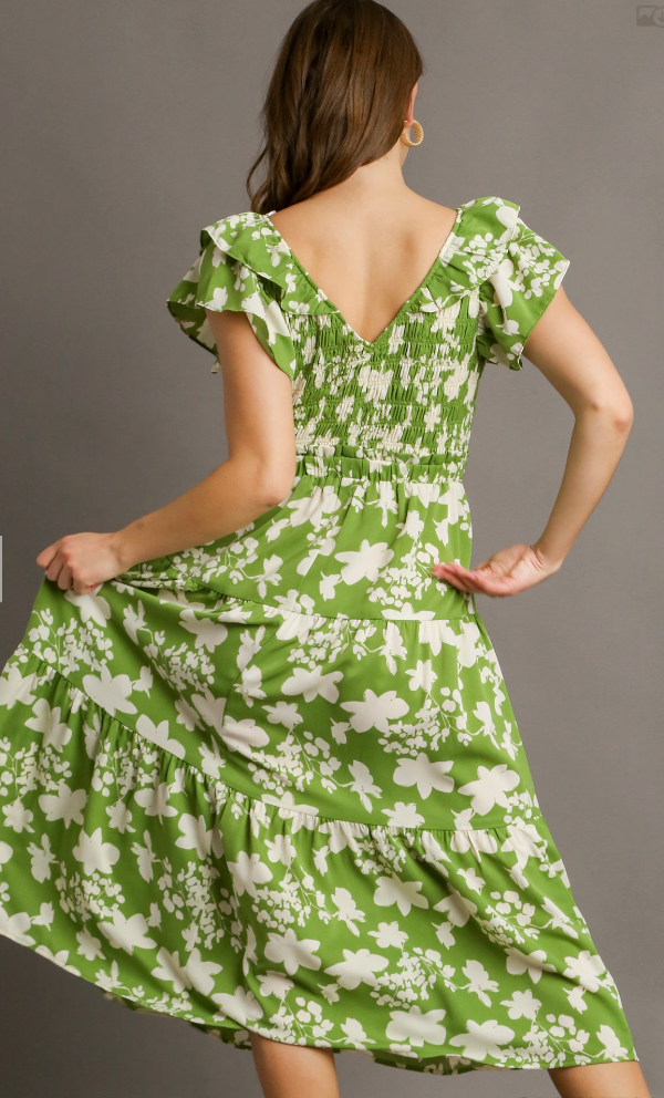 Smocked Maxi Dress