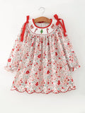 Girls Candy Cane Dress