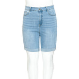 WAX BERMUDA SHORTS