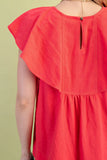 Ruffle Collar Top