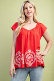 Embroidered Top
