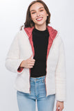 REVERSIBLE SHERPA JACKET