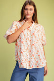 Floral Button Down Top