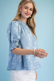 Floral Button Down Top