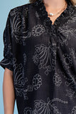 Doodle Print Top