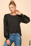 SEQUIN TOP