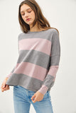 Chunky Striped Sweater