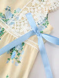 Lace Trimmed Dress