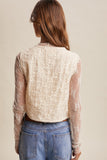 Lace Eyelet Vest