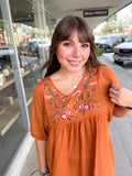 Embroidered Dress