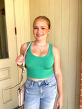 Ribbed Cropped Tank