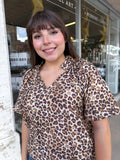 Animal Print Top