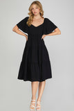 Woven Midi Dress