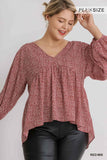 Animal Print Top