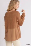 Crochet Long Sleeve Top