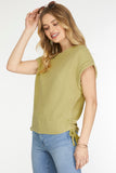 Waffle Knit Top