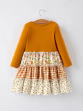 Patchwork Floral Dress