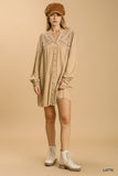 Linen Button Down Dress