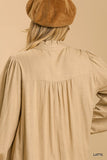 Linen Button Down Dress