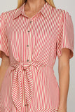 Striped Mini Dress
