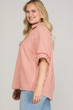 Striped Woven Top