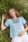 Embroidered Top