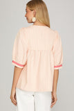 Embroidered Top