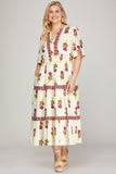 Floral Midi Dress