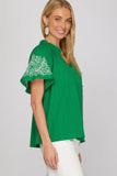 Embroidered Top