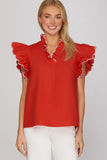 Embroidered Top
