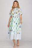 Midi Shirt Dress