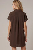 Woven Shirt Dress