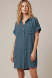 Woven Shirt Dress