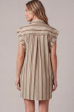 Stripe Mini Dress