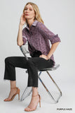 Lace Button Down Top