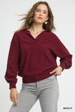 Linen Pullover Blouse