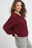 Linen Pullover Blouse