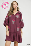 Embroidered Dress