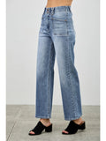 High Rise Crop Straight