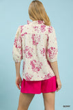 Embroidered Top *FINAL SALE