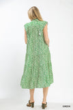 Tiered Midi Dress