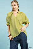 Seersucker Top