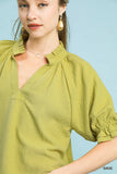 Seersucker Top