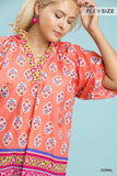 Boho Peasant Top