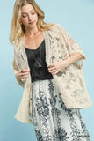Open-knit Crochet Kimono