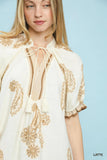 Embroidered Top