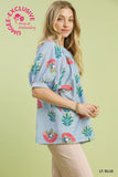 Abstract Print Top
